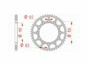 Kettenrad Afam Stahl selbstreinigend 48 Zhne Yamaha YZ /...