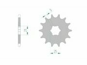 Ritzel Afam 14 Zhne Kawasaki / Yamaha