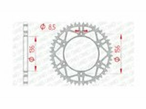 Kettenrad Afam Stahl selbstreinigend 49 Zhne Beta / Sherco