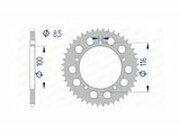 Kettenrad Afam Alu 44 Zhne KX 60