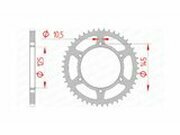 Kettenrad Afam Stahl 48 Zhne XTX 660