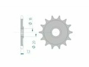 Ritzel Afam selbstreinigend 13 Zhne Honda CR 125