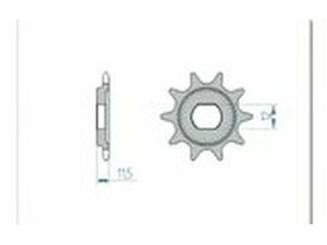 Ritzel 420 Afam 10 Zhne KTM 50