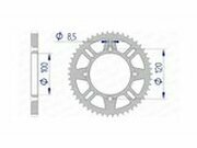 Kettenrad Afam Alu selbstreinigend 428 / 48 Zhne RM / YZ 85