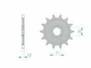 Ritzel Afam selbstreinigend 14 Zhne Kawasaki / Suzuki