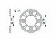 Kettenrad Afam Alu 420 / 51 detns KX 80 / 85