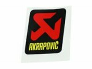 Aufkleber Akrapovic hitzefest 57x60mm