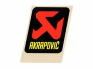 Aufkleber Akrapovic hitzefest 57x60mm