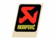 Aufkleber Akrapovic hitzefest 57x60mm