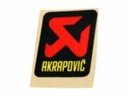 Aufkleber Akrapovic hitzefest 60x70mm