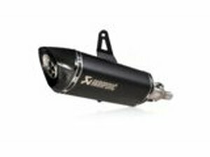 Slip-on Auspuff Akrapovic Italjet Dragster 125 - 200 schwarz