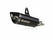 Slip-on Auspuff Akrapovic Italjet Dragster 125 - 200 schwarz