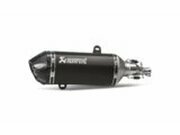 Slip-on Auspuff Akrapovic Vespa GTS 125cc Euro 4 schwarz