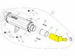 Krmmer Akrapovic XMAX 300