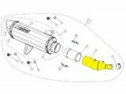 Krmmer Akrapovic XMAX 300