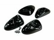 Seitenprotektoren BCD MBK Stunt / Yamaha Slider schwarz