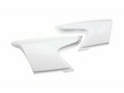 Blinkerabdeckung BCD, Aprilia SR, vorne, wei