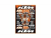 Aufkleberset Blackbird Logo KTM