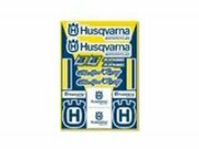 Aufkleberset Blackbird Logo Husqvarna