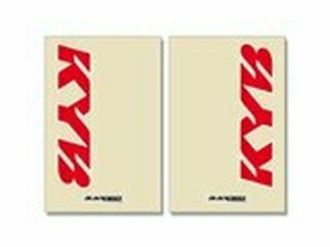 Gabel Aufkleber Blackbird Kayaba transparent