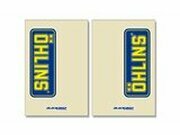 Gabel Aufkleber Blackbird hlins transparent