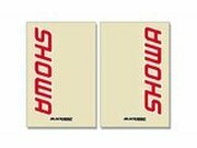 Gabel Aufkleber Blackbird SHOWA transparent