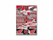 Aufklebersets Blackbird logo Honda