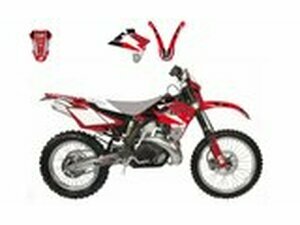 Dekor Kit Blackbird Dream 3 rot/schwarz/wei GasGas...