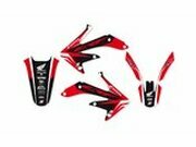 Dekor Kit mit Sitzbankbezug Blackbird CRF 450 2005-2008