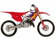 Dekor Kit Blackbird Retro mit Sitzbankbezug CR 125 / 250...