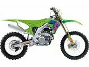 Dekor Kit Blackbird Retro mit Sitzbankbezug KXF 250 / 450...