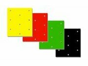 Klebefolien Blackbird 47x33cm perforiert wei