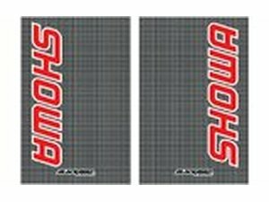 Gabel Aufkleber Blackbird SHOWA look carbone