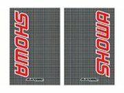 Gabel Aufkleber Blackbird SHOWA look carbone