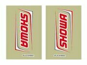 Aufkleber Gabel Blackbird Showa