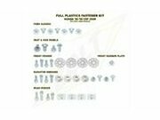 Schraubensatz Verkleidung komplett Bolt Honda CR 125 /...