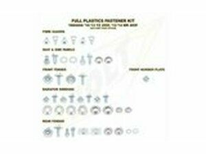 Schraubensatz Verkleidung komplett Bolt Yamaha YZF 250...