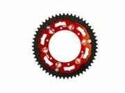 Kettenrad Bimetall rot 53 Zhne - 420 Conti CHR Aprilia...