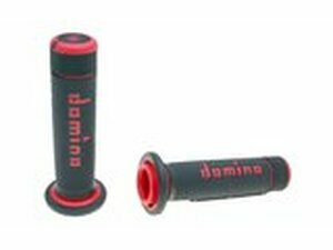 Griffe Domino A180 ATV Daumengas 22/22mm schwarz-rot