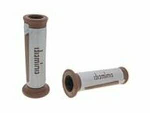 Griffe Domino A350 On-Road silbergrau / braun (Enden offen)