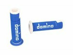 Griffe Domino A450 On-Road Racing blau / wei (Enden offen)