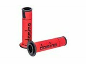 Griffe Domino A450 On-Road Racing rot / schwarz (Enden...