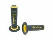 Lenkergriffe Domino A020 2-Komponenten schwarz / gelb