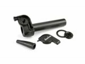 Gasgriff Domino Trial 4,6° - Hub 44 mm Schwarz