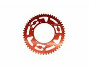 Kettenrad 53 Zhne - 420 Doppler Alu CNC rot Aprilia SX 50