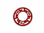 Kettenrad 53 Zhne - 420 Doppler Alu CNC rot Rieju MRT