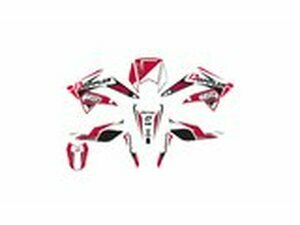 Dekor Kit Doppler wei / schwarz / rot Derbi Senda ab 2011