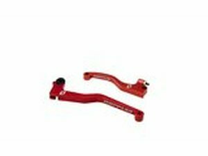 Hebelset Doppler CNC rot Rieju MRT langer Kupplungshebel