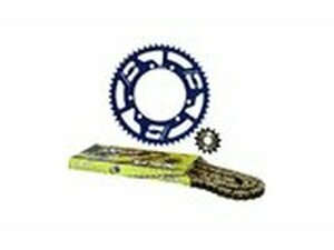 Kettensatz Alu blau 13x53 - 428 Doppler Sherco 50cc