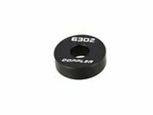 Lagerdummy Doppler 6302 qr Alu CNC schwarz